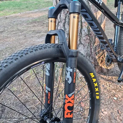 Вилка Fox Factory 34 Kashima 120mm 27.5 110/15