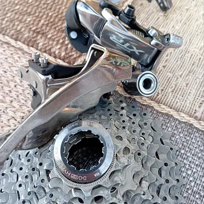 Комплект Shimano XTR 960 (передній перемикач + задній перемикач + касета)