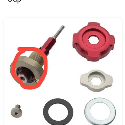 Картридж регулятора ребаунта RockShox Boxxer World Cup 200mm