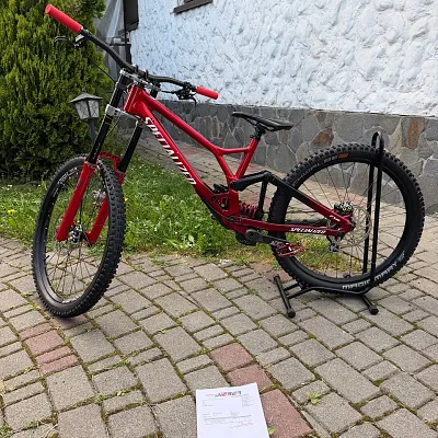 Велосипед Specialized Demo Race M5 FSR 2021 + компоненти