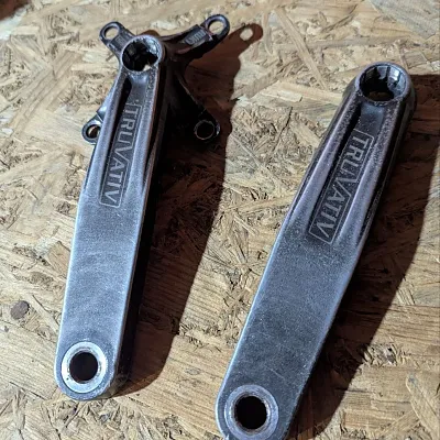 Specialized тяги MTB + дропер + підсідельний штир + зірки Shimano + сідло + шатуни Truvativ